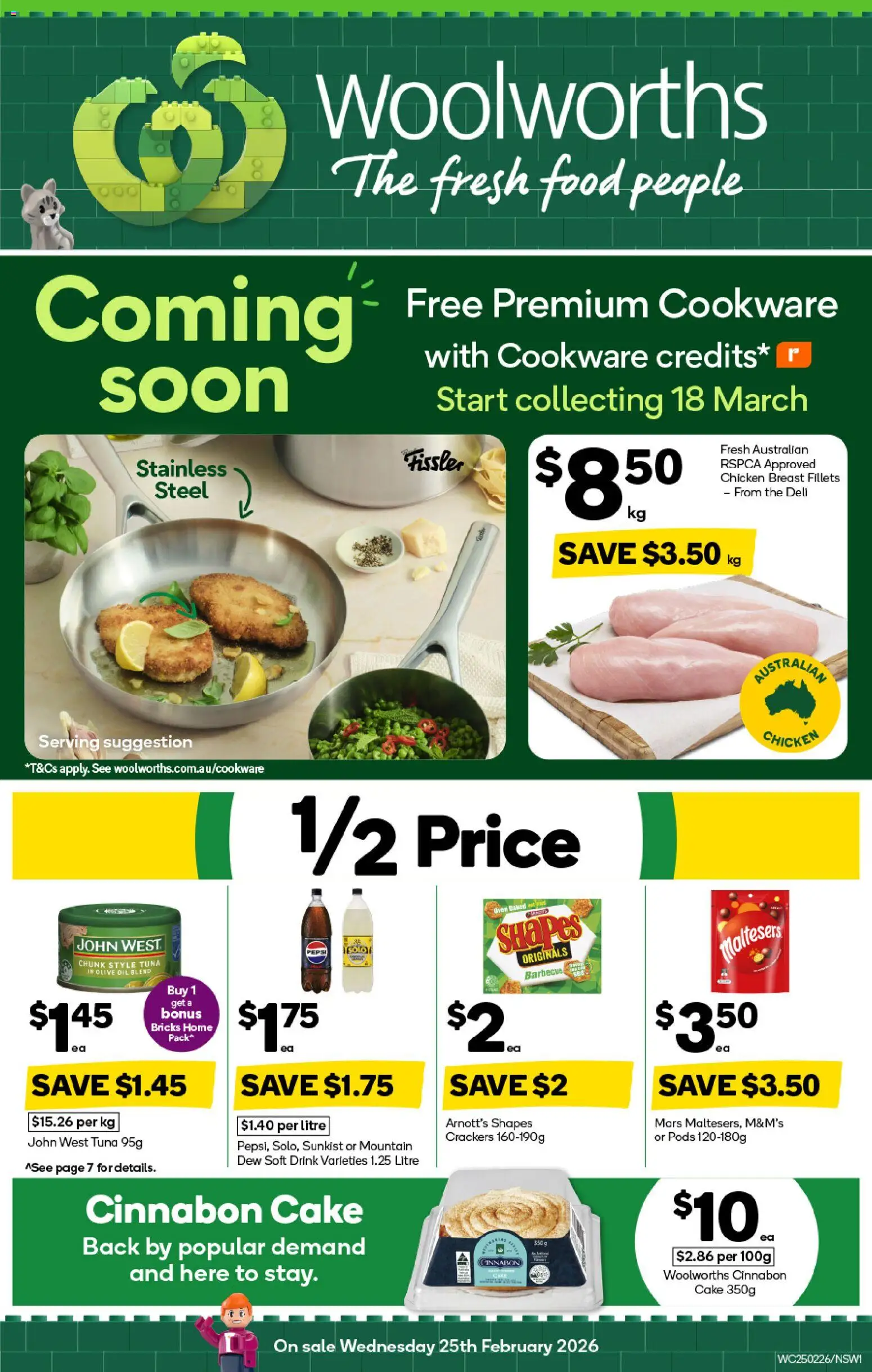 Preview of catalogue Weekly Specials Catalogue NSW from shop Woolworths valid 25/02/2026