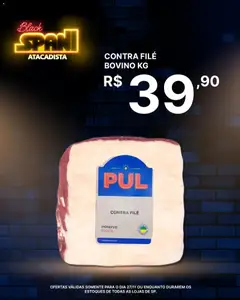 Pré-Visualização do folheto "Black Friday" da loja Spani Atacadista válido a partir de 27/11/2025