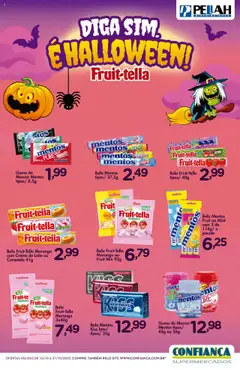 Pré-Visualização do folheto "Ofertas Halloween" da loja Confiança válido a partir de 16/10/2025