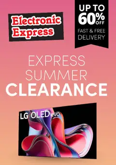 Ad Preview of Electronic Express Weekly Ad from 07/28/2025