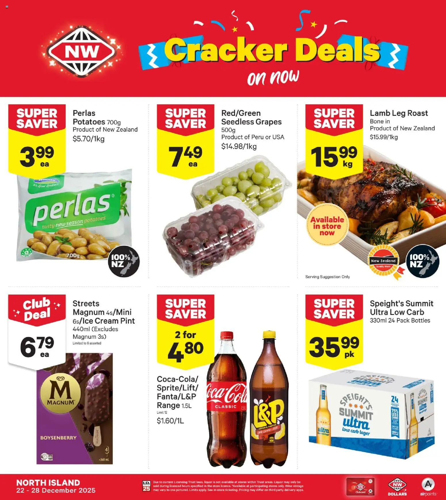 Preview of catalogue Catalogue from shop New World valid 22 Dec 2025