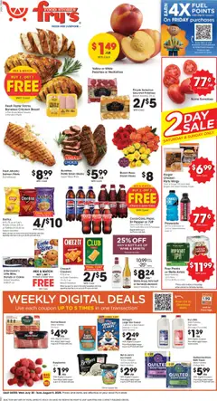 Ad Preview of Fry's Food Weekly Ad from 07/30/2025