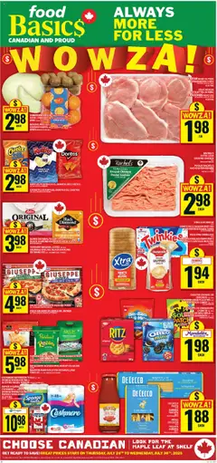 Preview of leaflet Kanata, Katimavik Road 150 from shop Food Basics is valid from Jul 24, 2025