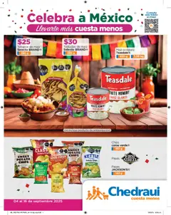 Vista previa las ofertas de la tienda Chedraui - Promociones desde el 04/09/2025 