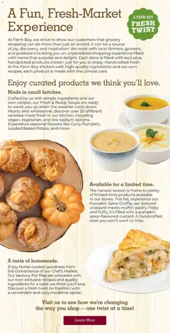 Preview of leaflet Weekly flyer / circulaire from shop Farm Boy is valid from Nov 06, 2025 | Page: 8