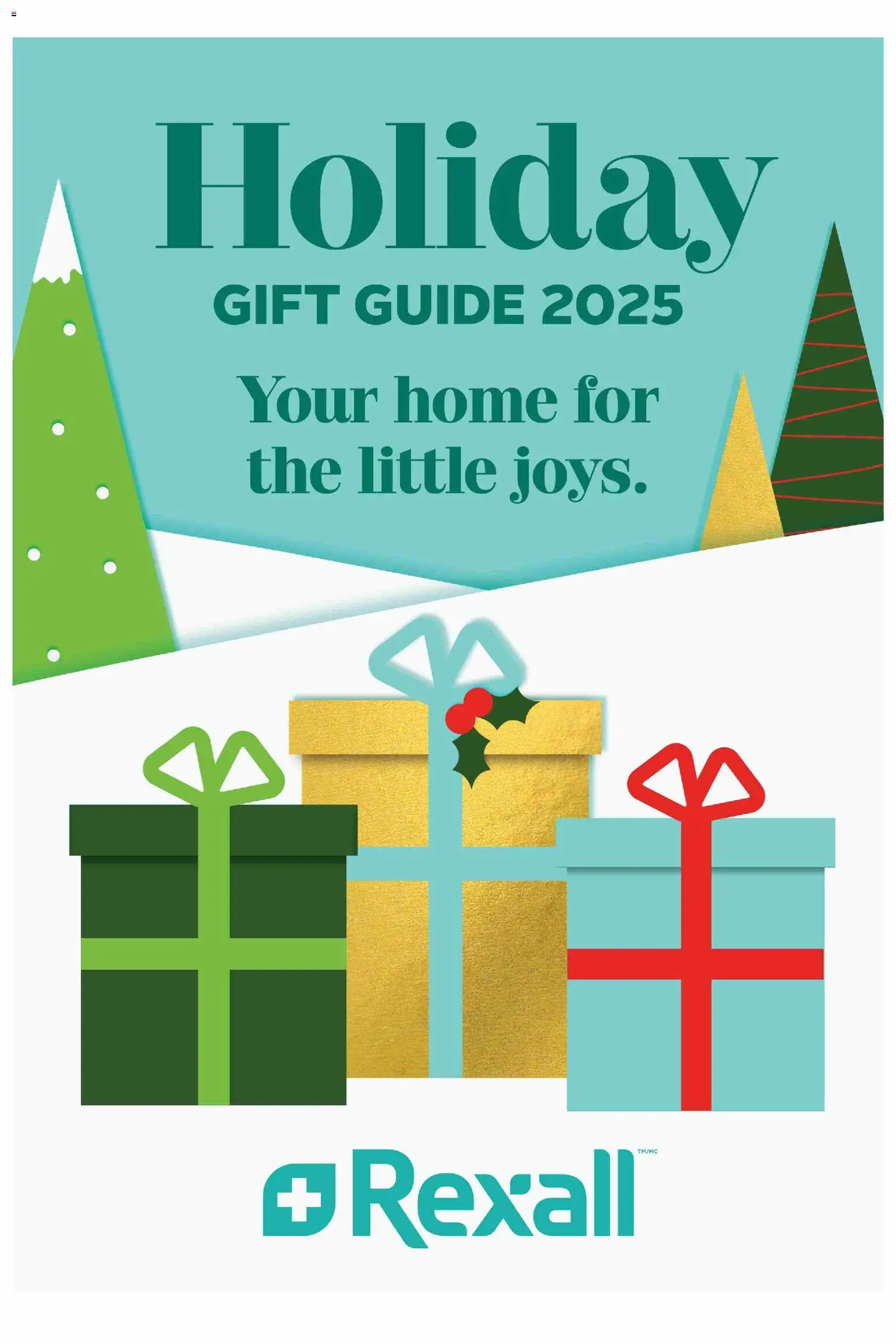 Preview of leaflet Holiday Guide 2025 from shop Rexall is valid from Nov 14, 2025