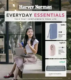 Preview of catalogue Everyday Essentials - Tech That Compliments Your Life from shop Harvey Norman valid 15 Jul 2025