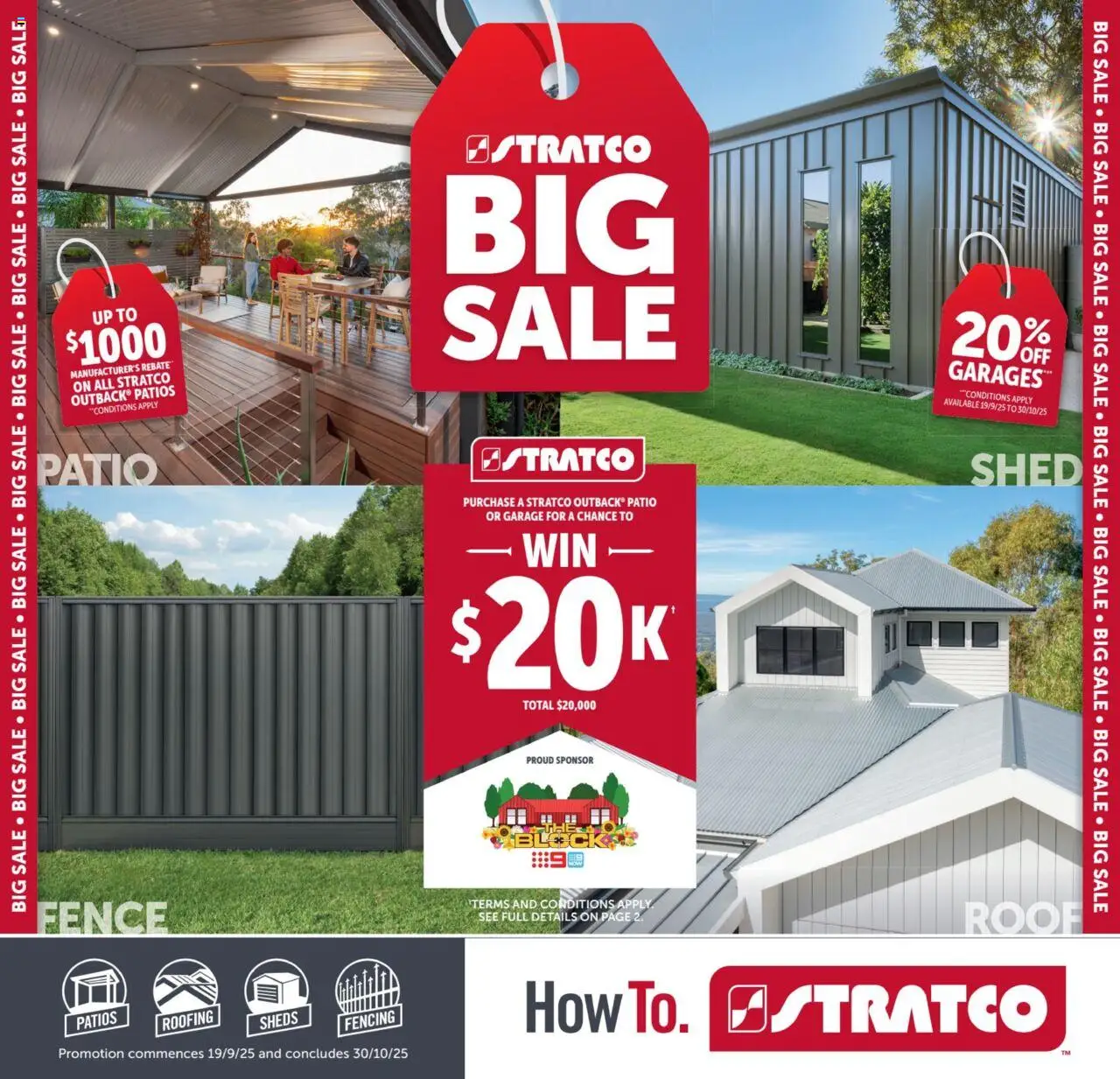 Stratco catalogue valid from 19/09/2025 - page 1