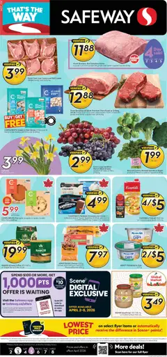Preview of leaflet Safeway weekly flyer / circulaire from shop Safeway is valid from Apr 02, 2026