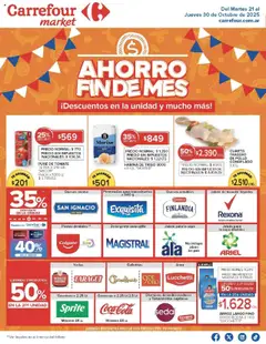 Vista previa del folleto de la tienda Carrefour Market válido desde el 21/10/2025 