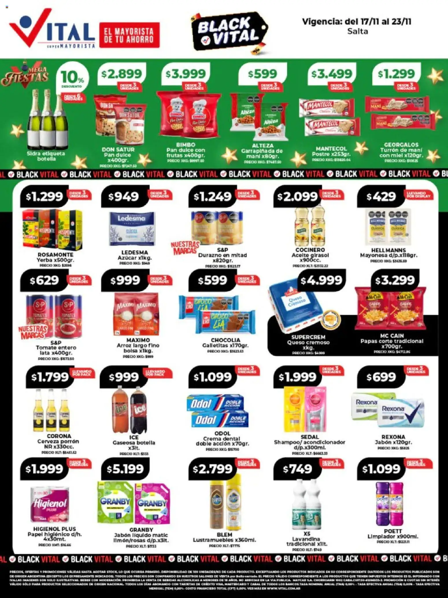 Vista previa del folleto de la tienda Vital válido desde el 17/11/2025 