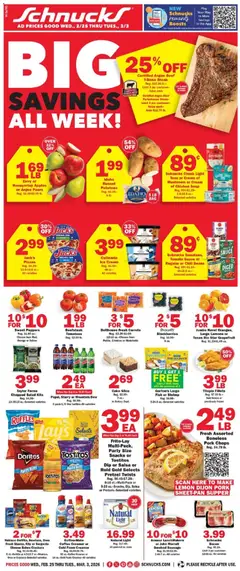 Ad Preview of Schnucks Ad from 02/25/2026