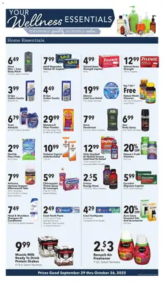 Ad Preview of Cash Wise More Savings from 09/29/2025