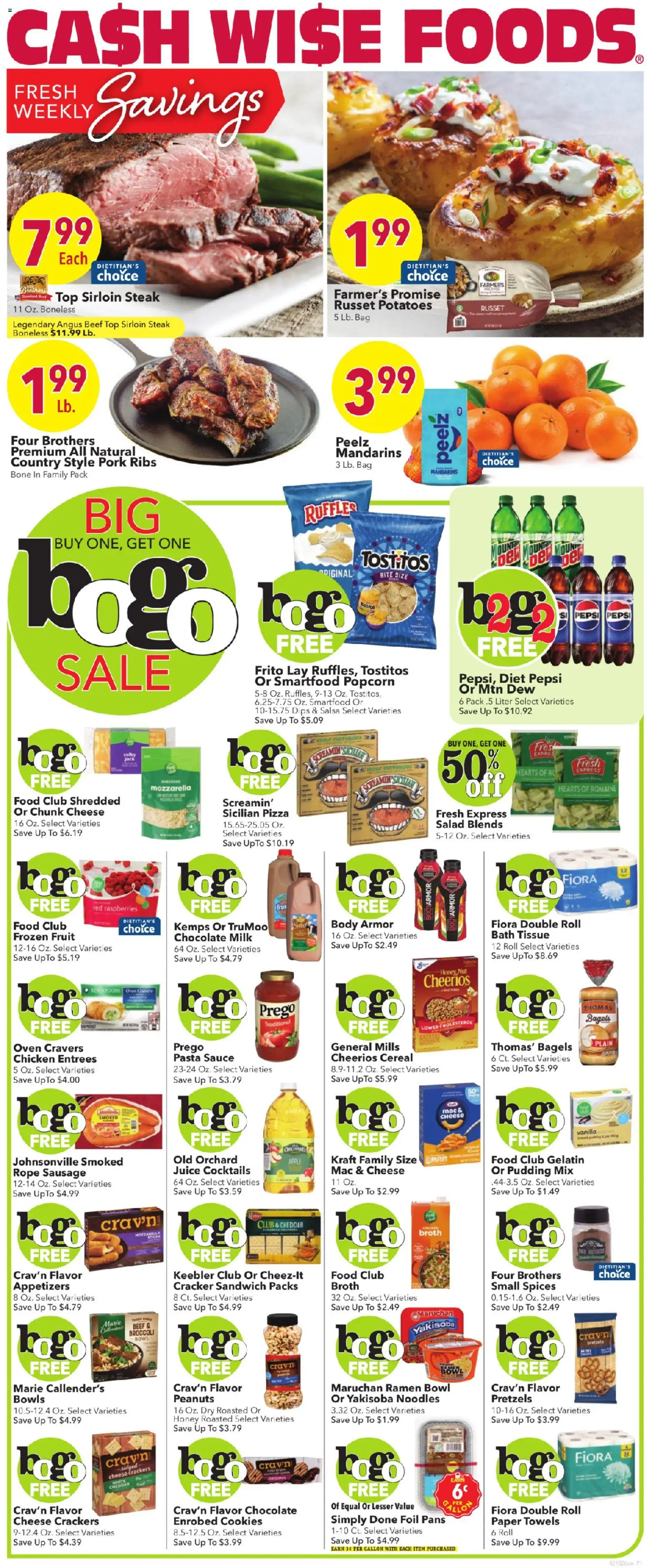 Ad Preview of Cash Wise Weekly Ad from 02/18/2026