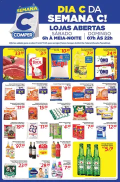 Pré-Visualização do folheto "Ofertas da semana" da loja Comper válido a partir de 01/11/2025
