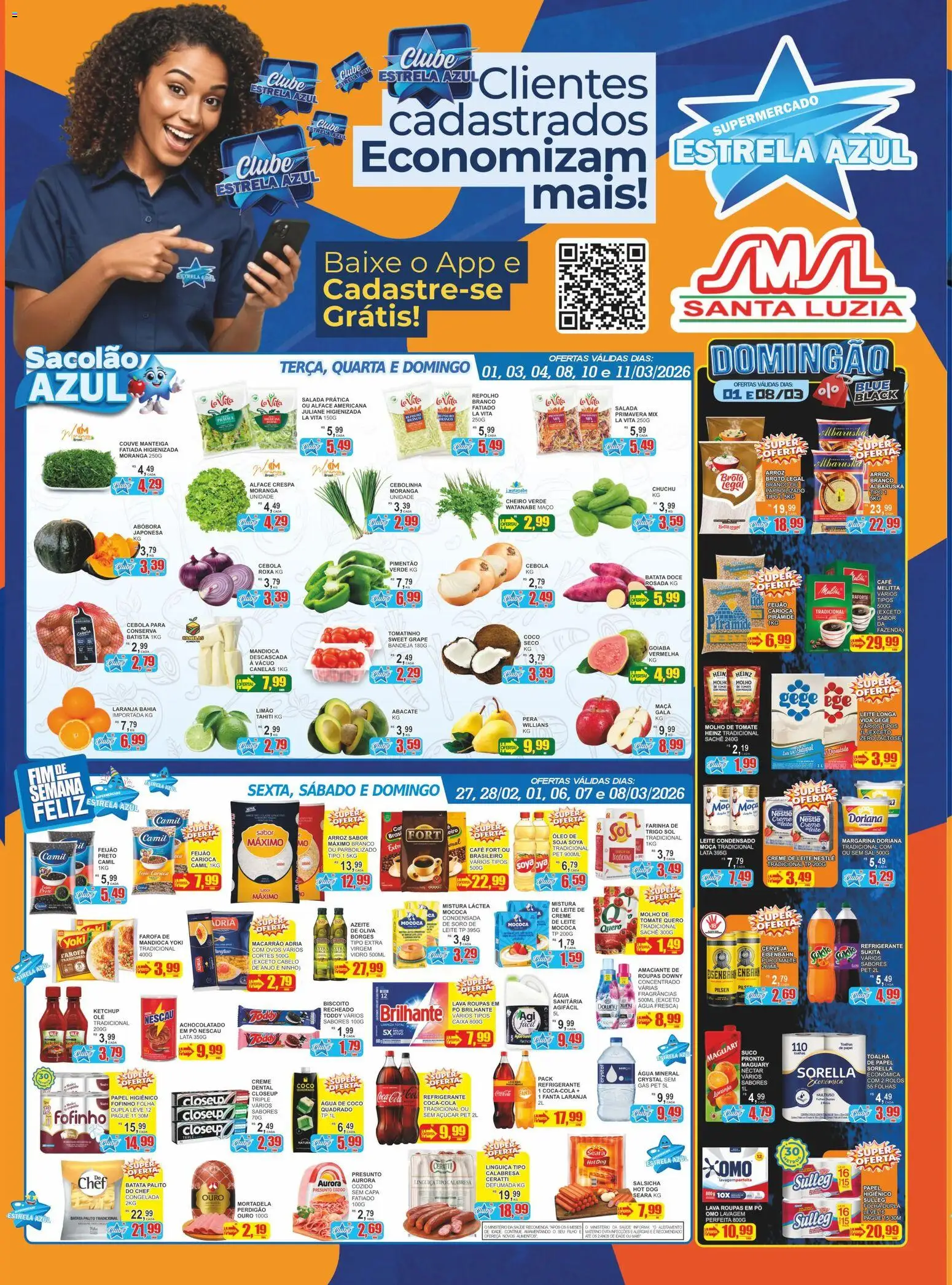 Pré-Visualização do folheto "Ofertas da semana" da loja Estrela Azul válido a partir de 26/02/2026
