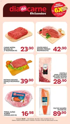 Pré-Visualização do folheto "Ofertas da semana" da loja Supermercado Guanabara válido a partir de 08/01/2026