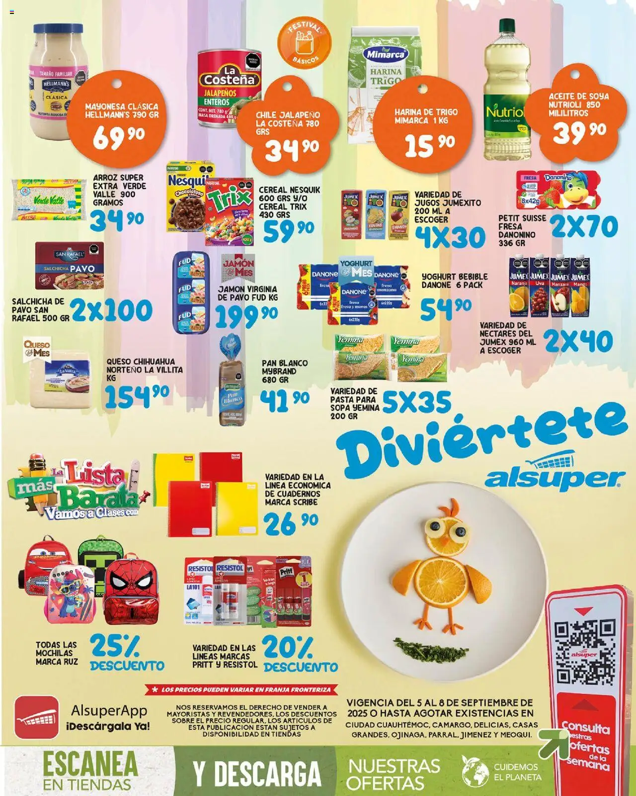 Folleto - Chihuahua Estado Alsuper y sus promociones válidas desde el 05/09/2025 - Número de página 1
