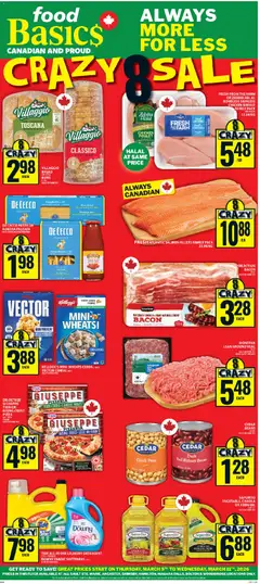 Un aperçu du dépliant Food Basics weekly flyer - Ancaster du magasin Food Basics est valide à partir 5 mars 2026