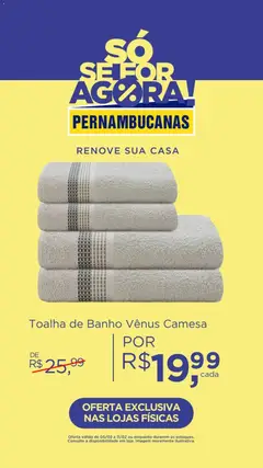 Pré-Visualização do folheto "Ofertas atuais" da loja Pernambucanas válido a partir de 05/02/2026