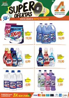 Pré-Visualização do folheto "Ofertas - SP" da loja Atacadão válido a partir de 05/11/2025