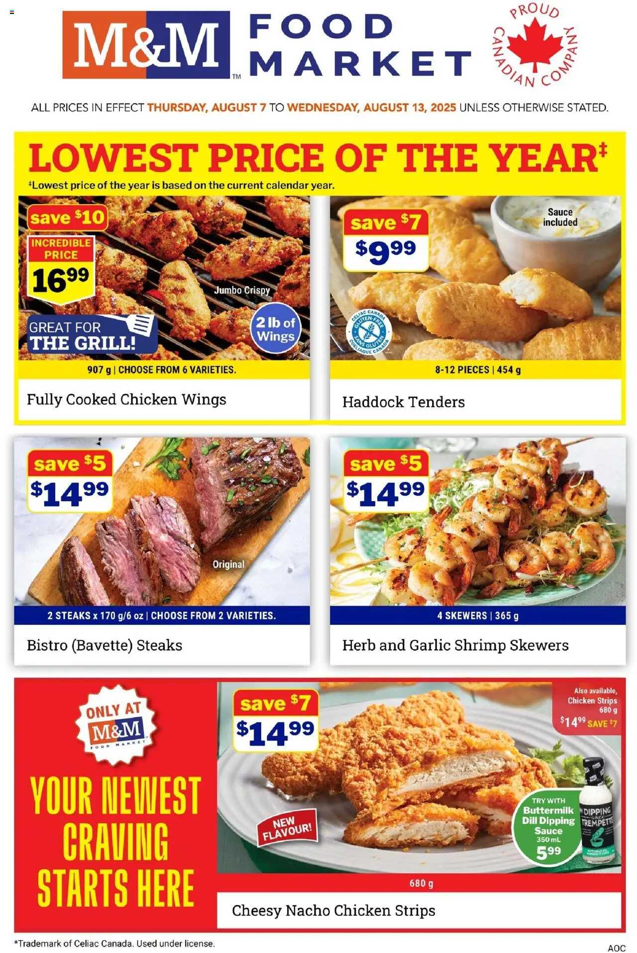 M&M Food Market flyer valid from Aug 07, 2025 - page number 1
