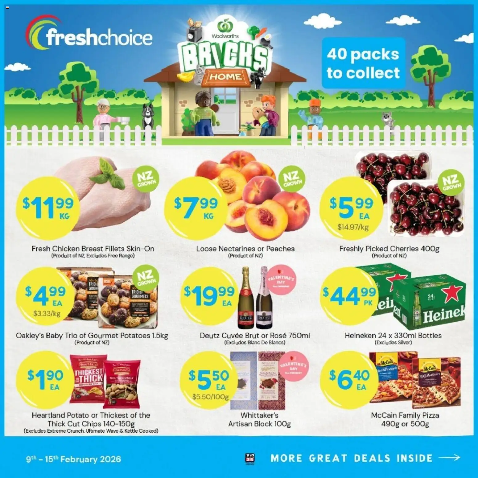 Preview of catalogue Catalogue from shop FreshChoice valid 9 Feb 2026