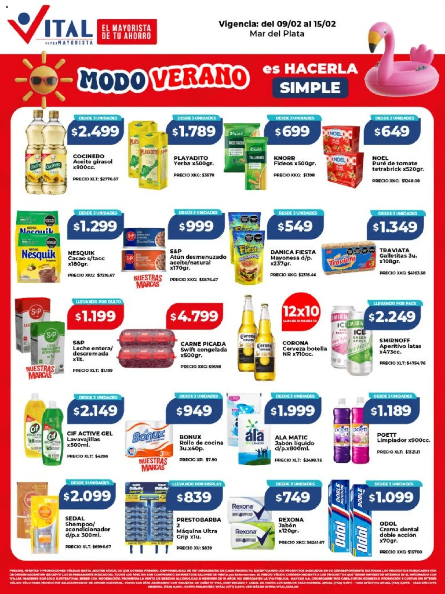 Vista previa del folleto de la tienda Vital válido desde el 09/02/2026 