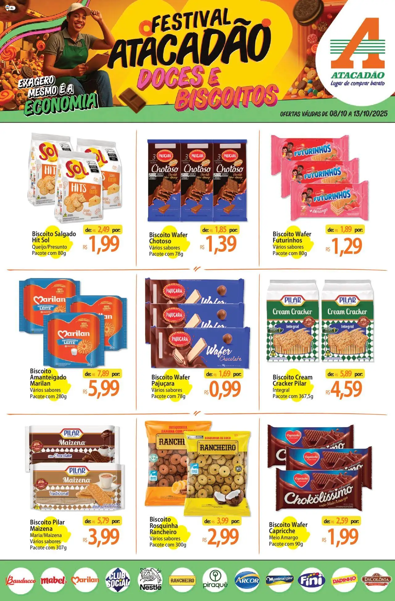 Atacadão folheto "Ofertas - AL" válido a partir de 08/10/2025 - número de página 1