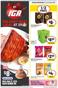 Preview of catalogue Catalogue NSW from shop IGA valid 19/11/2025