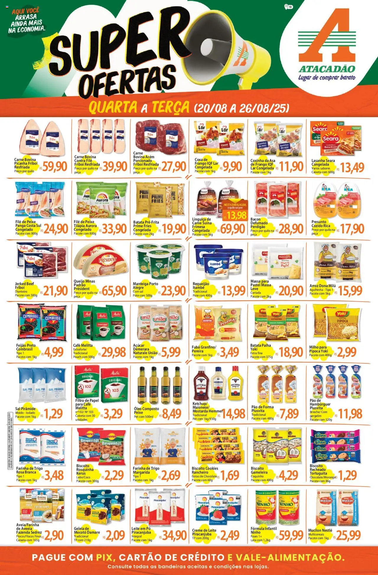 Atacadão folheto "Ofertas - RJ" válido a partir de 20/08/2025 - número de página 1