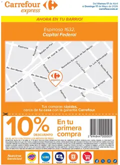 Vista previa del folleto de la tienda Carrefour válido desde el 17/04/2026 
