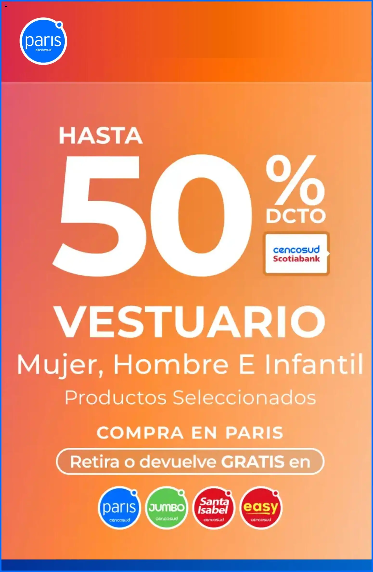 Folleto de la tienda Paris válido desde el 10.03.2026 