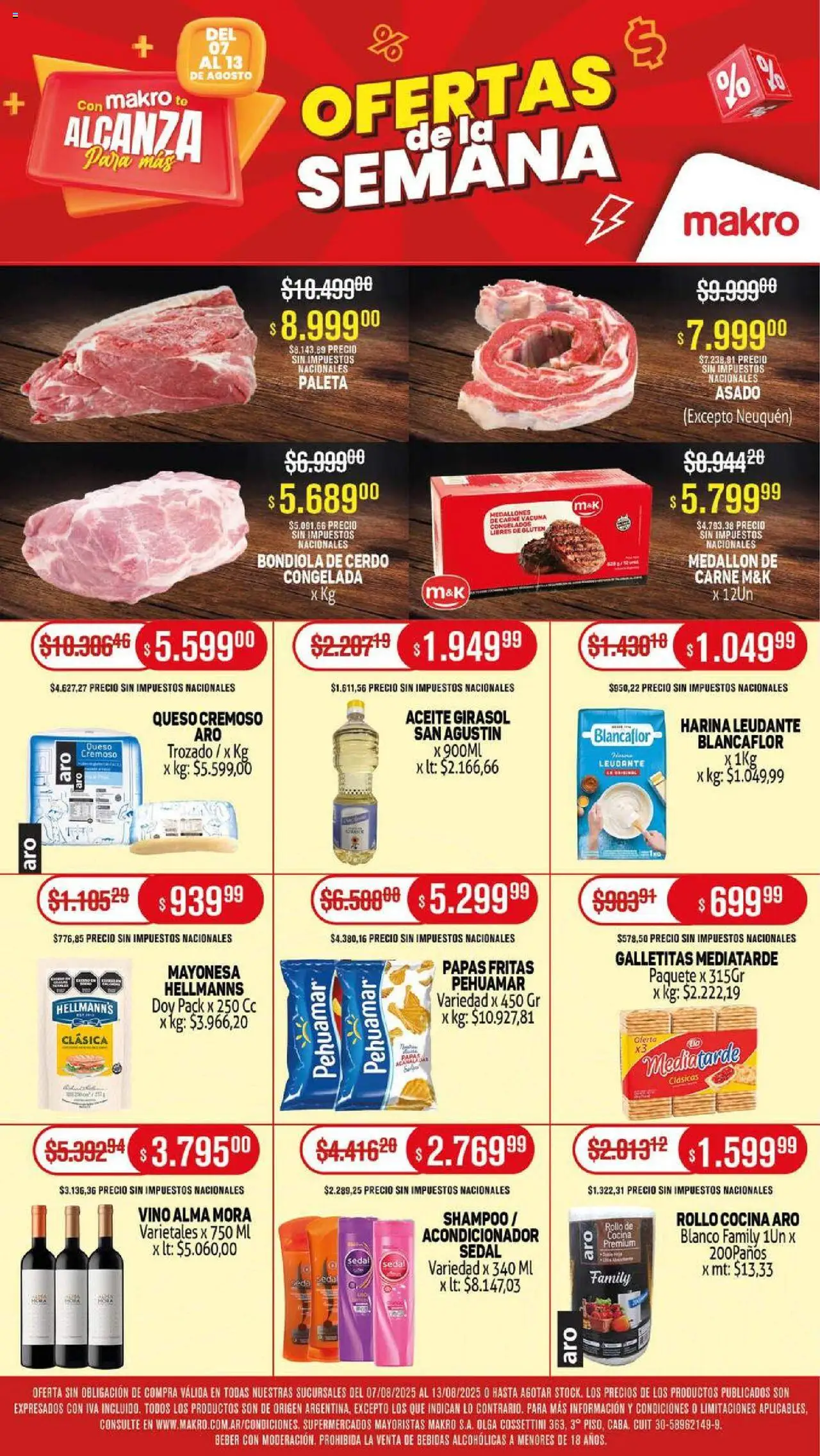 Makro Ofertas del 07/08/2025 >> Catálogo