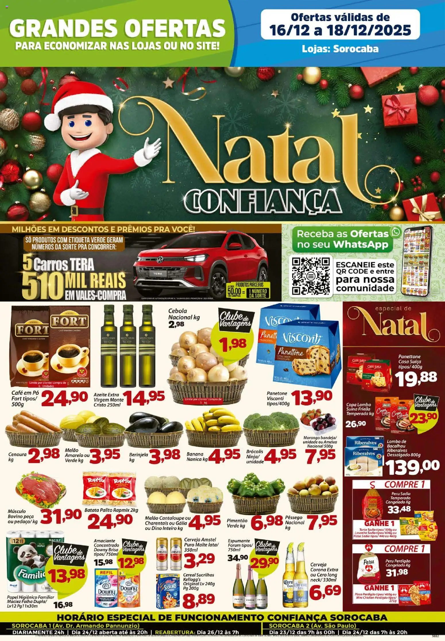 Pré-Visualização do folheto "Ofertas da semana" da loja Confiança válido a partir de 16/12/2025