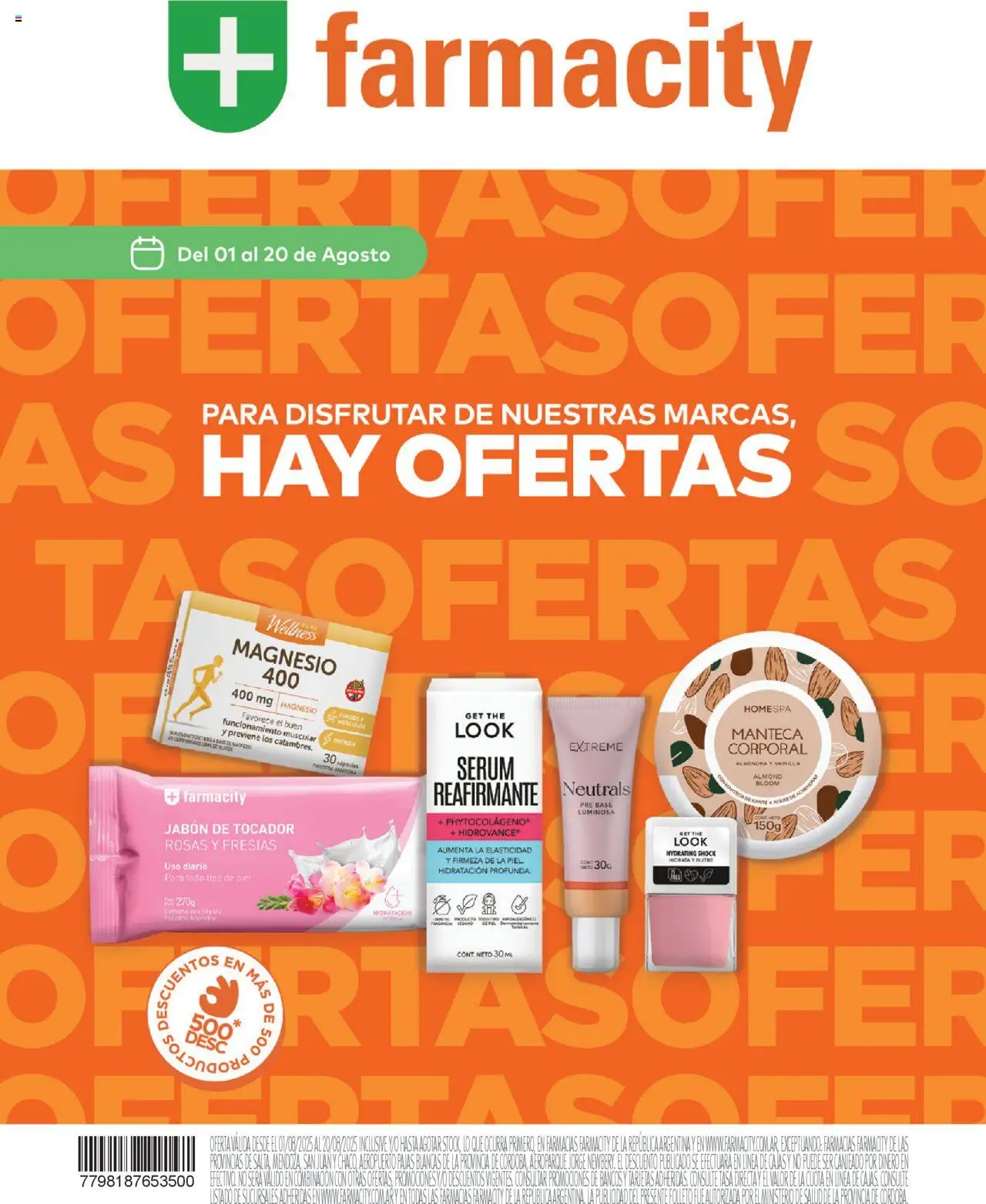Farmacity Catálogo del 01/08/2025 Online