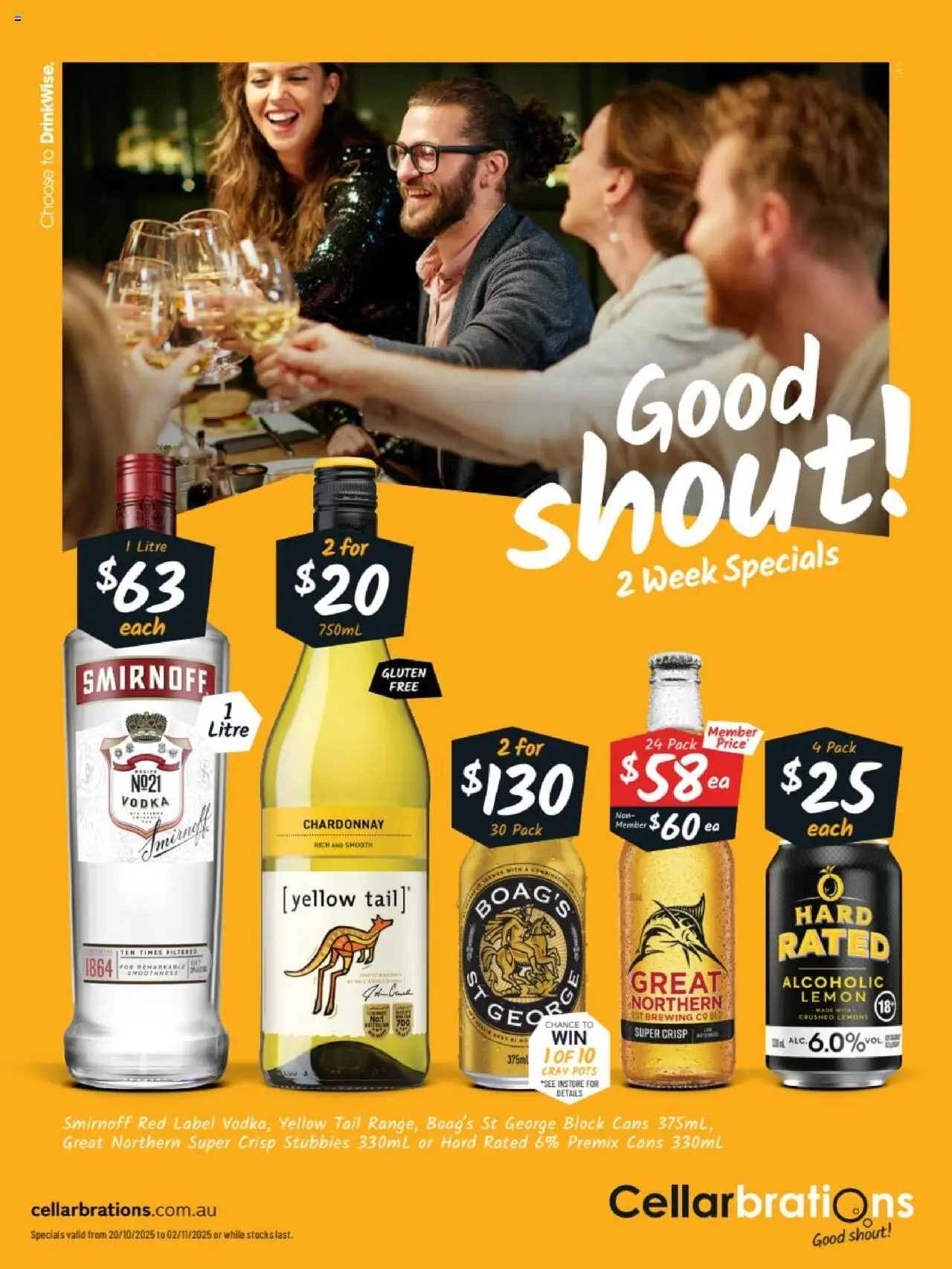 Cellarbrations catalogue valid from 20/10/2025 - page 1