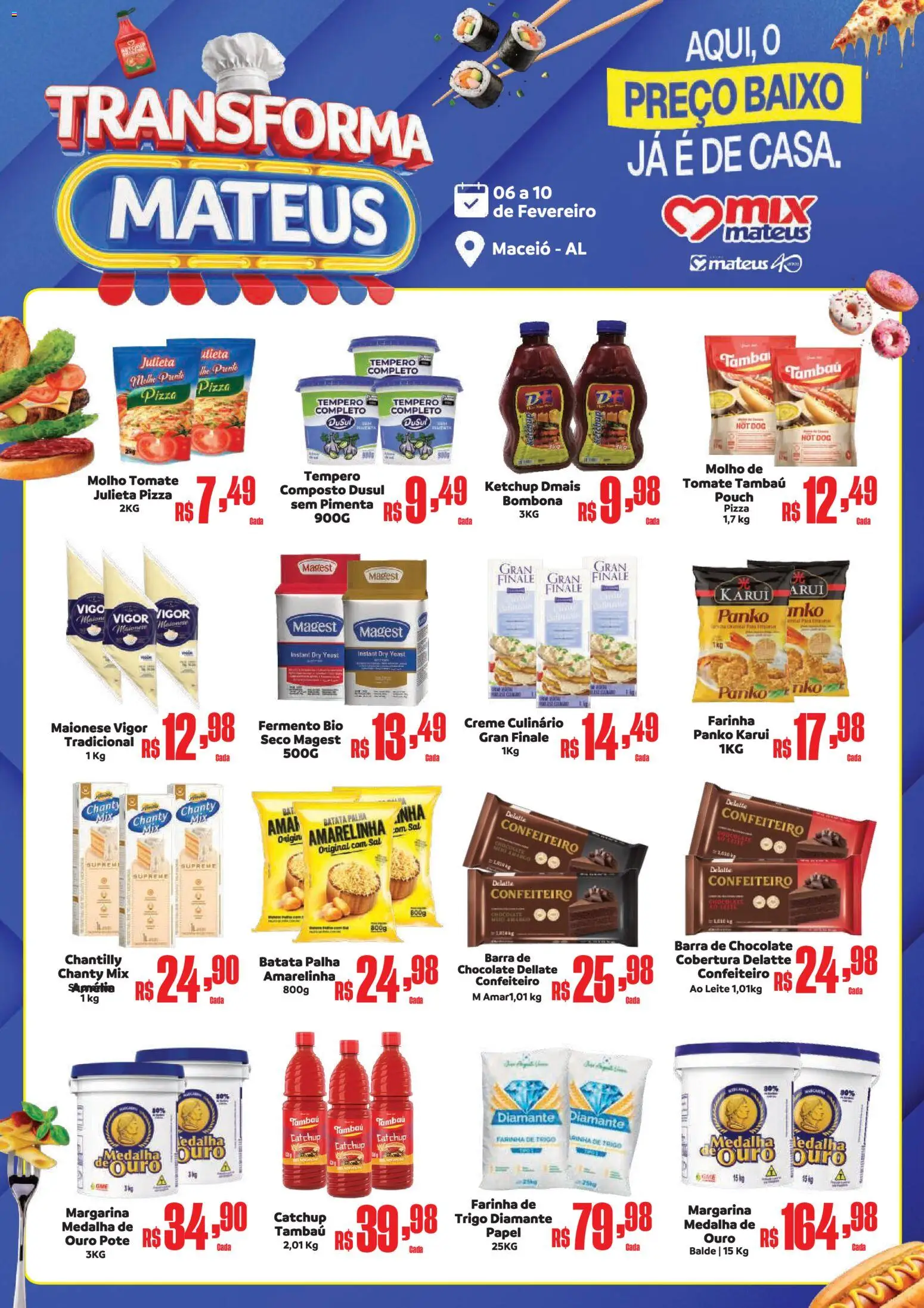 Pré-Visualização do folheto "Ofertas Transforma Mateus" da loja Mateus válido a partir de 06/02/2026