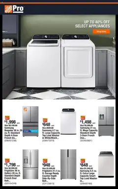 Ad Preview of Home Depot Shop Pro Ad - FL from 10/13/2025