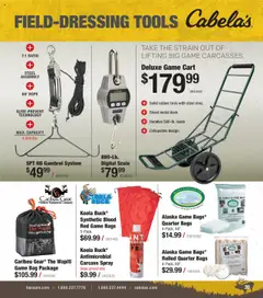 Ad Preview of Cabela's Big Game Hunting 25 from 06/12/2025 | Page: 39