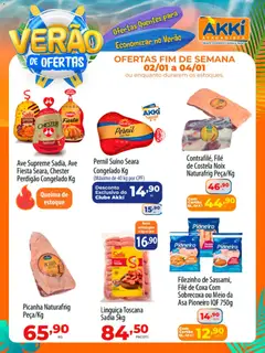 Pré-Visualização do folheto "Ofertas da semana" da loja Akki Atacadista válido a partir de 02/01/2026