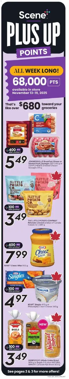 Preview of leaflet Weekly flyer / circulaire from shop Sobeys is valid from Nov 13, 2025 | Page: 3