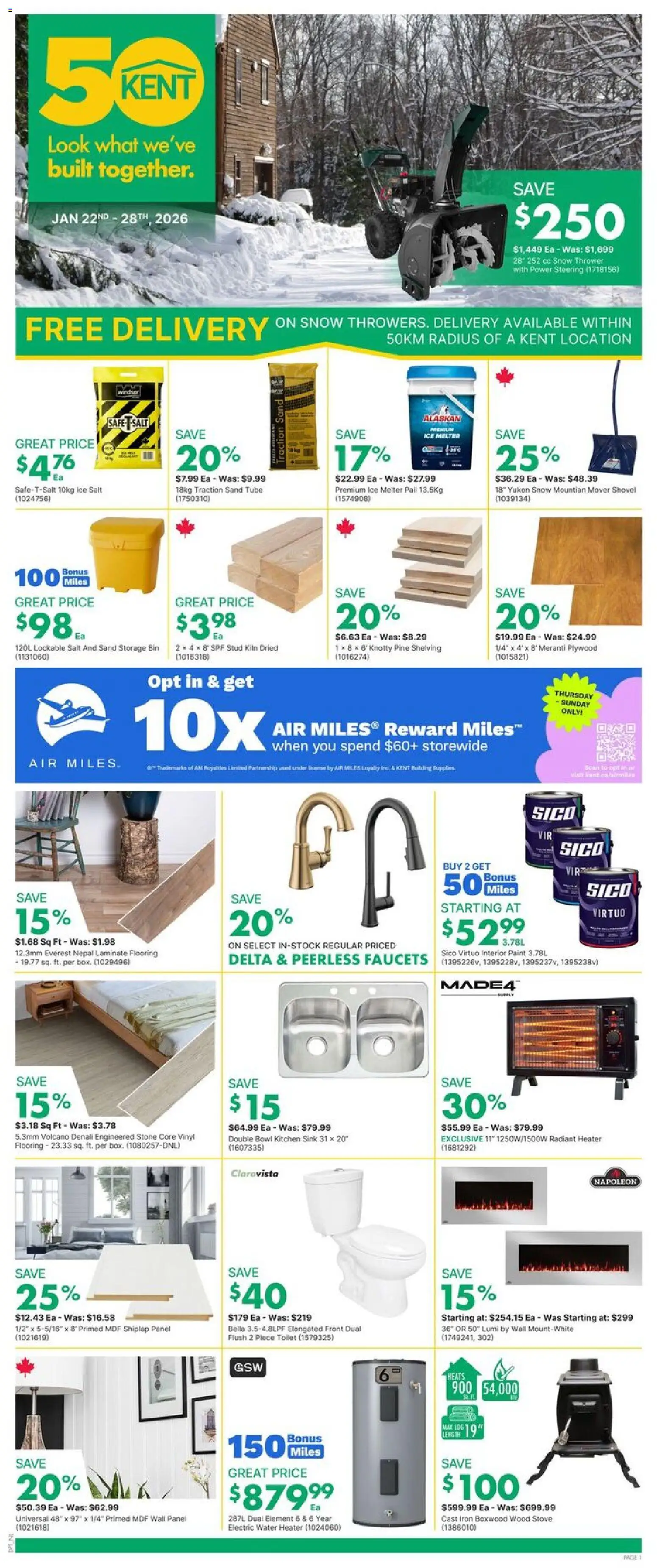 Preview of leaflet Weekly Flyer - NL from shop Kent is valid from Jan 22, 2026