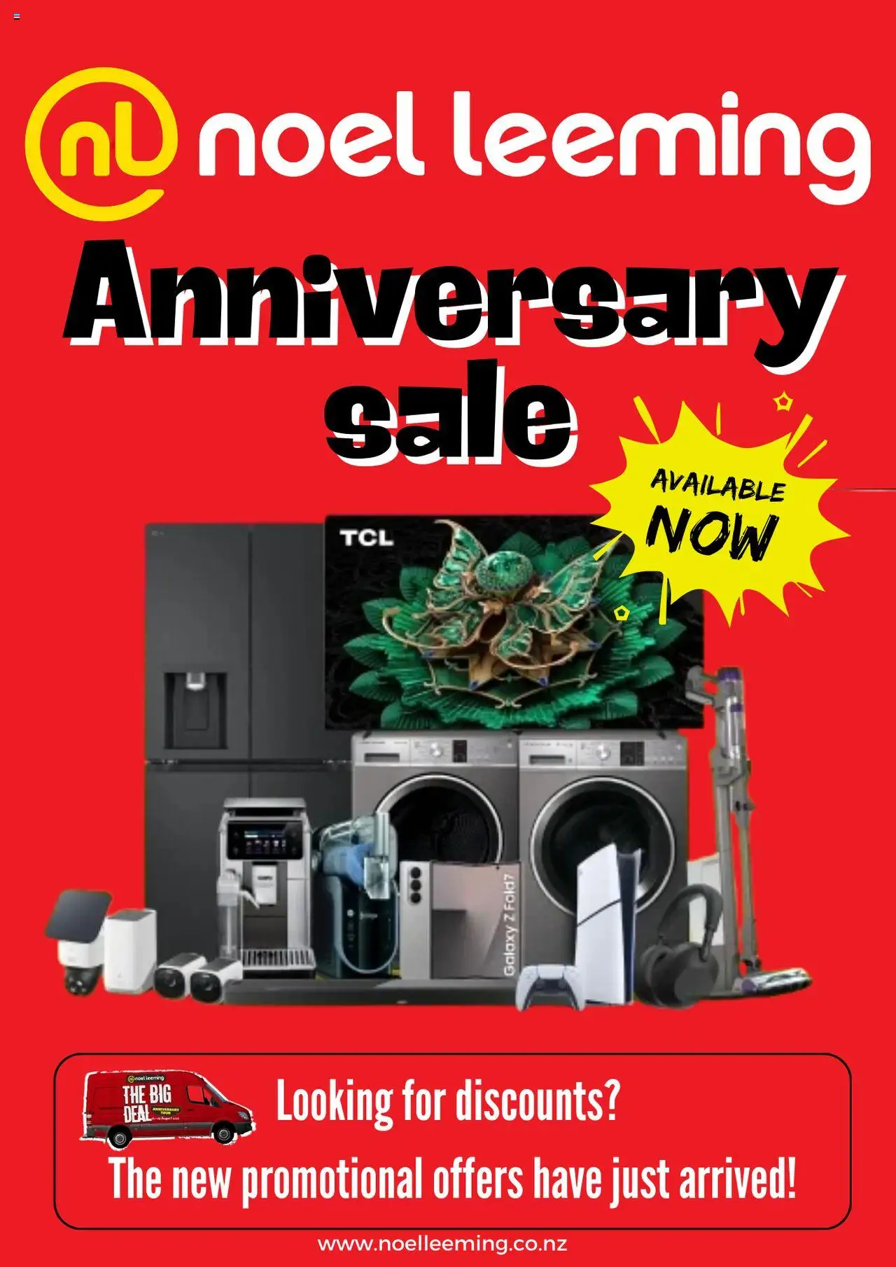 Catalogue Noel Leeming catalogue valid from 13 Aug 2025 - page 1