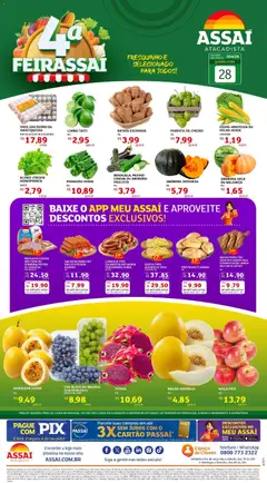 Pré-Visualização do folheto "Encarte - AM" da loja Assaí Atacadista válido a partir de 28/01/2026