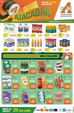 Pré-Visualização do folheto "Ofertas - CE" da loja Atacadão válido a partir de 16/02/2026
