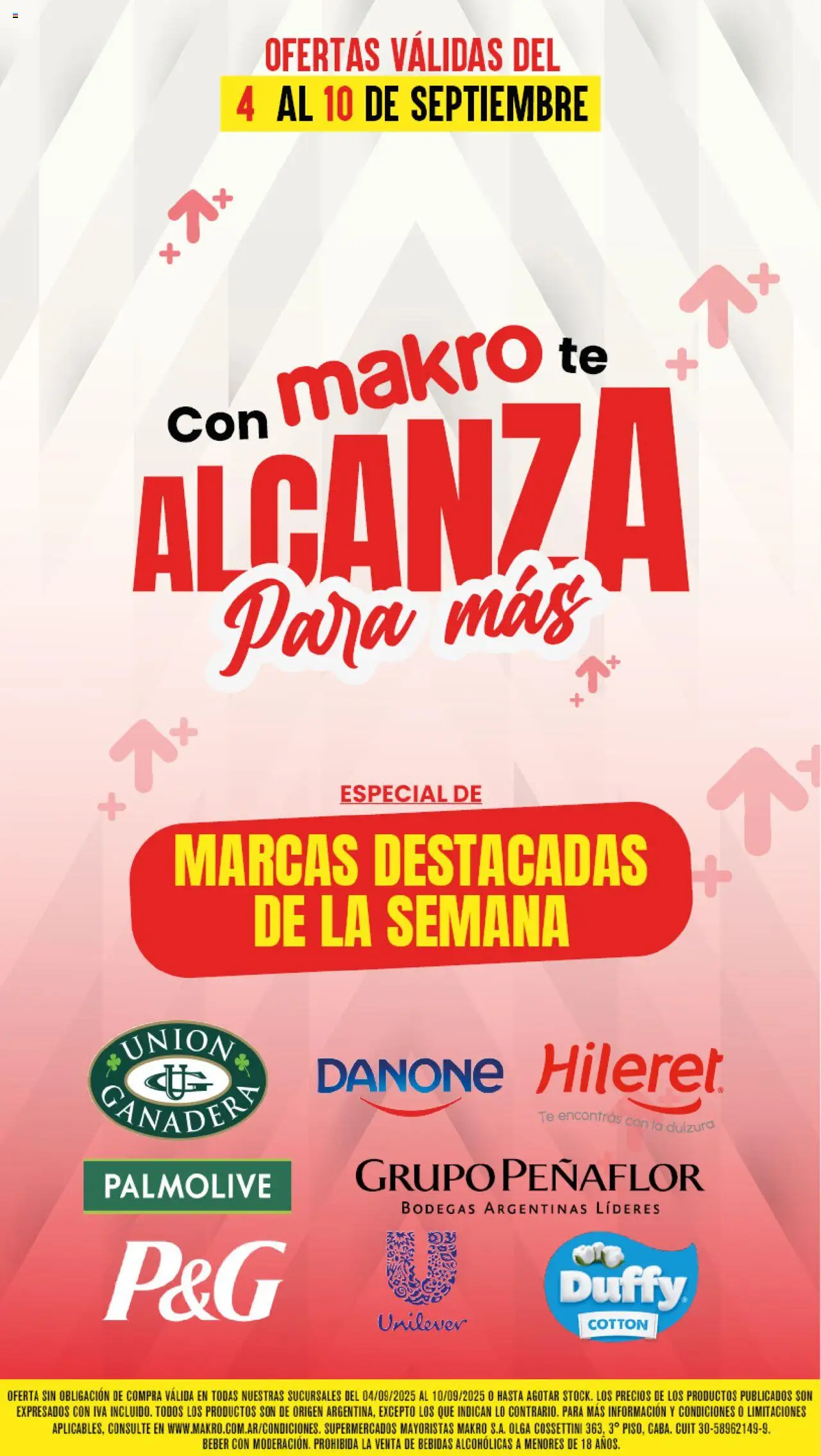 Makro Ofertas Especiales del 04/09/2025 >> Catálogo