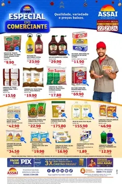 Pré-Visualização do folheto "Encarte - RJ" da loja Assaí Atacadista válido a partir de 22/12/2025