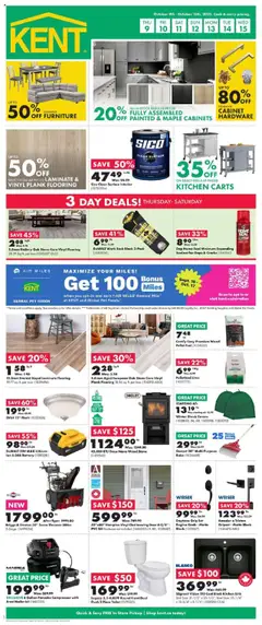 Preview of leaflet Weekly Flyer - NS from shop Kent is valid from Oct 09, 2025