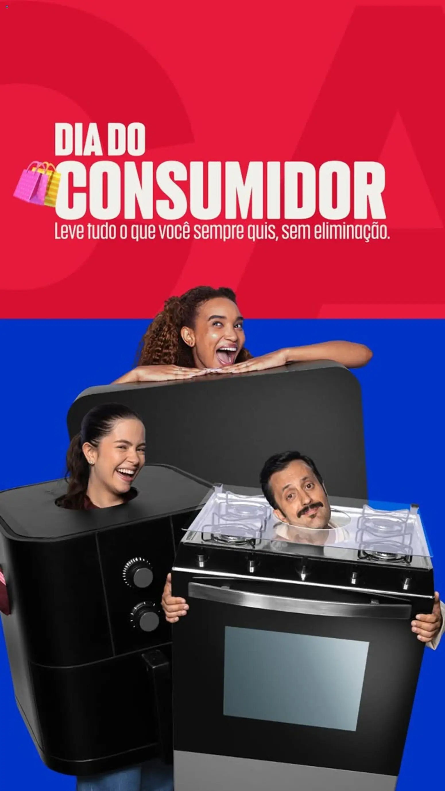 Pré-Visualização do folheto "Casas Bahia ofertas" da loja Casas Bahia válido a partir de 16/03/2026